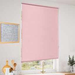 Lister Cartwright Blackout Plain Roller Blinds Windows Blind Child Safety Included (Pink, 200 Cm Width X 160 Cm Drop) - thumbnail 5