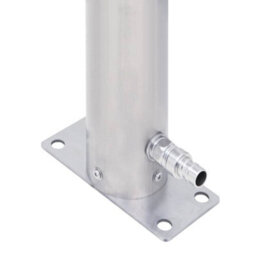 Walplus Garden Water Column 60 Cm Stainless Steel Round - thumbnail 5