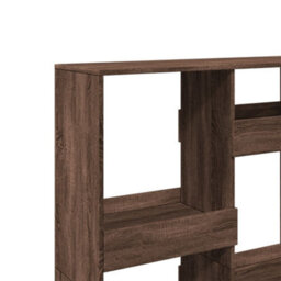 Berkfield Bookcase Brown Oak 100X33X135 Cm Engineered Wood - thumbnail 7