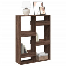 Berkfield Bookcase Brown Oak 100X33X135 Cm Engineered Wood