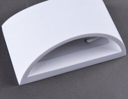 Harper Living Pack Of 2 White Art Deco Medium Plaster Indoor Wall Light (12 X 20 X 8.5Cm) - thumbnail 2