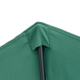 Outsunny 2.7M Metal Frame Garden Furniture Parasol Half Round Umbrella - thumbnail 8