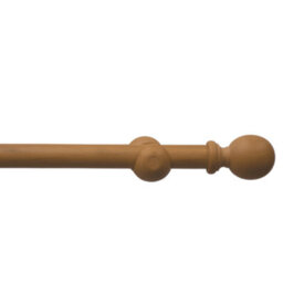 Caecus Blinds Caecus Eyelet Wooden Poles 28mm 240Cm Natural