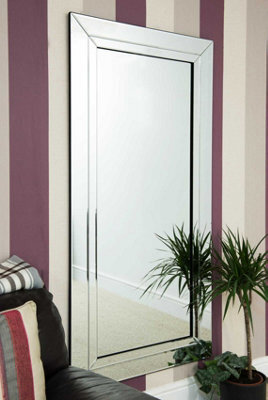 Mirroroutlet Cranbury All Glass Full Length Mirror 174 X 85 Cm - image 1