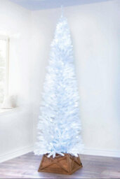 Christmas Tree World The Pre-Lit 5Ft/150Cm White Italian Pencilimo Christmas Tree - thumbnail 7