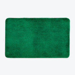 Allure Bath Fashions Luxury Microfibre Bath Mat Non-Slip - Dark Green - thumbnail 1