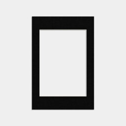 Ak Frames 60X40Cm Black Picture Mounts To Fit A3 Aperture Size - Mount Board Only (No Frame Included) - thumbnail 1
