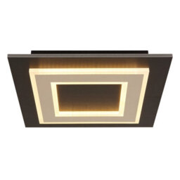 Luminosa Lighting Luminosa Jayden 32Cm Integrated Led Semi Flush Ceiling Light Matt Black Led 3000K - thumbnail 3
