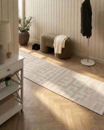 Beliani Modern Rug Beydag Beige 80 X 300 Cm - thumbnail 2