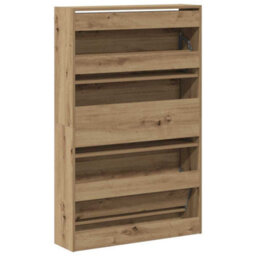 Walplus Shoe Cabinet Artisan Oak 80 X 21 X 125.5 Cm Engineered Wood - thumbnail 6