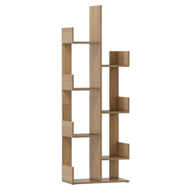Floor Standing Bookcase Shelving Organizer Home - image 1
