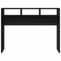 Walplus Console Table Black Oak 105 X 30 X 80 Cm Engineered Wood - thumbnail 6