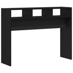 Walplus Console Table Black Oak 105 X 30 X 80 Cm Engineered Wood - thumbnail 5
