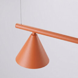 Sollux Lighting Nox Steel Red Ochre 4 Lights Modern Chandeliers - thumbnail 6