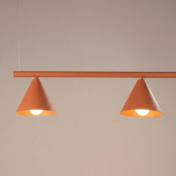 Sollux Lighting Nox Steel Red Ochre 4 Lights Modern Chandeliers - thumbnail 4