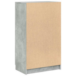 Vidaxl Shoe Cabinet Concrete Grey 59X35X100.5 Cm Engineered Wood - thumbnail 6