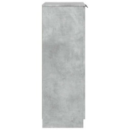 Vidaxl Shoe Cabinet Concrete Grey 59X35X100.5 Cm Engineered Wood - thumbnail 5