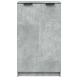 Vidaxl Shoe Cabinet Concrete Grey 59X35X100.5 Cm Engineered Wood - thumbnail 4