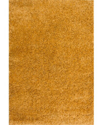Loomed Soft Value Ochre Yellow Shaggy Area Rug 80X150Cm - thumbnail 3