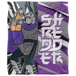Tmnt Silky Shredder Supersoft Blanket Multicoloured (152Cm X 127Cm) - thumbnail 1