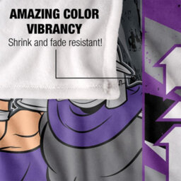 Tmnt Silky Shredder Supersoft Blanket Multicoloured (152Cm X 127Cm) - thumbnail 4