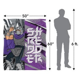 Tmnt Silky Shredder Supersoft Blanket Multicoloured (152Cm X 127Cm) - thumbnail 5