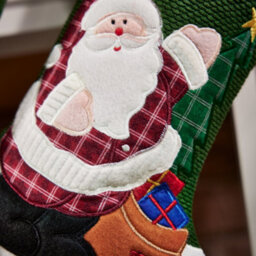 Dibor Santa Claus Children's Xmas Gift Decoration Christmas Stocking For Kids - thumbnail 2