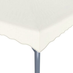 Walplus Gazebo Outdoor Beach Party Festival Camping Tent Canopy Wedding Marquee Awning400X300 Cm Cream Aluminium - thumbnail 4