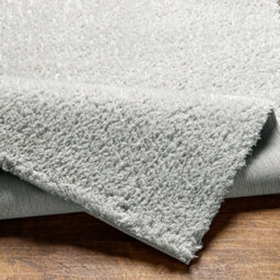 Livabliss Cloudy Shaggy-Modern Ivory Grey Soft Plush Pile Living Bedroom Rug 200 X 275 Cm Easy Care, Non Shedding - thumbnail 4