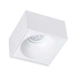 Milagro Spot Light Bali Square White Stylish Spotlight Upgrade Quality Alloy Finish Easy Clip Fitting 1Xgu10 - thumbnail 5