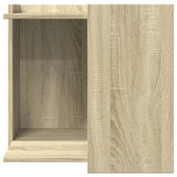 Walplus Sonoma Oak Cat Litter Box Enclosure 53X53X51 Cm Engineered Wood - thumbnail 4