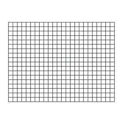 Black Steel Trellis (W)90Cm X (H)120Cm