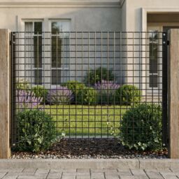 Black Steel Trellis (W)90Cm X (H)120Cm - thumbnail 3