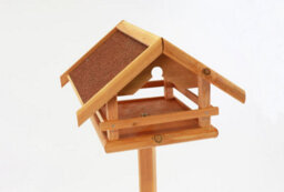 Actiaspet - Wooden Bird Table Feeder For Garden - thumbnail 3