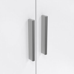 Furniture To Go Pepe Wardrobe With 3 Doors In Oak With White High Gloss - thumbnail 8