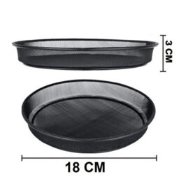 Wild Bird Feeder Metal Mesh Bird Feeding Dish Flower Dish Bird Feeders - thumbnail 2