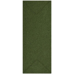 The Rugs Indoor Outdoor Trenzado Rug Polypropylene Bordered Plain Design In Green - thumbnail 6