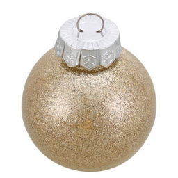 Living And Home 30-Piece Set Of Golden Christmas Balls Christmas Tree Decorations 6Cm Dia X 8Cm H - thumbnail 5