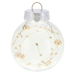 Living And Home 30-Piece Set Of Golden Christmas Balls Christmas Tree Decorations 6Cm Dia X 8Cm H - thumbnail 6