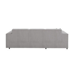 Santos L Corner Sofa Bed For Living Room Chipboard Frame Polyurethane Foam 253X166X79Cm Light Grey Right - thumbnail 5