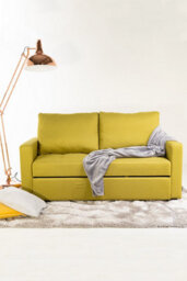 Mattress Guru Fabric 2 Seater Double Sleep Grey, Brown & Lime Omari Modern Stylish (Sofa Bed) - thumbnail 5