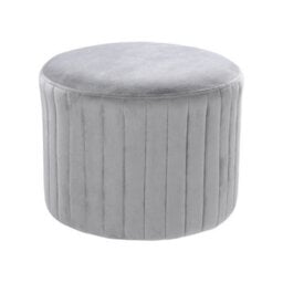 Upholstered Footstool Round Ottoman Dressing Makeup Chair Seat Entrance - thumbnail 6