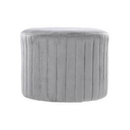 Upholstered Footstool Round Ottoman Dressing Makeup Chair Seat Entrance - thumbnail 5