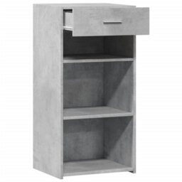 Berkfield Sideboard Concrete Grey 45X42.5X93 Cm Engineered Wood - thumbnail 7