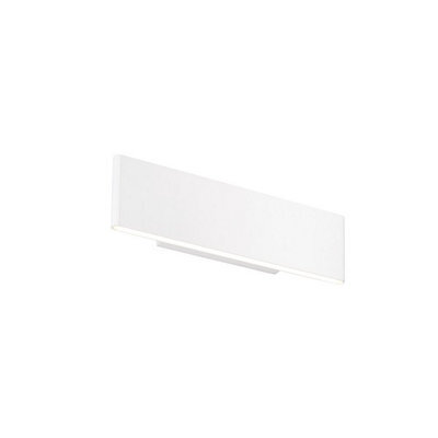 Luminosa Lighting Luminosa Bodhi Integrated Led Wall Textured Matt White Paint & Frosted Acrylic 2 Light Dimmable Ip20 - image 1