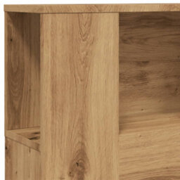 Berkfield Headboard Cabinet Artisan Oak 100X19X104.5 Cm Engineered Wood - thumbnail 7