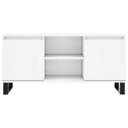 Walplus Tv Cabinet White 104X35X50 Cm Engineered Wood - thumbnail 5