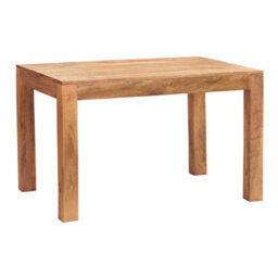 Hommoo Light Mango Wood 6 Ft Or 180 Cm Large Dining Table In Matt Finish - thumbnail 8