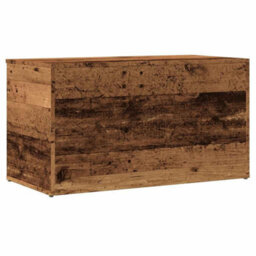 Berkfield Storage Chest Old Wood 84X42X46 Cm Engineered Wood - thumbnail 6
