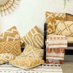 Furn. Mynu Braided Jute Cushion Cover - thumbnail 5